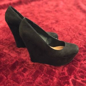 Candies suede wedges